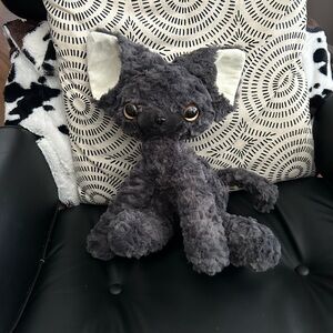 Gray Devon Plush Cat Toy